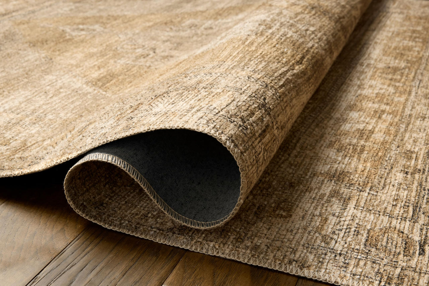 Loloi Amber Lewis Cambria Collection CBR-03 Taupe/Antique Bronze 8'-6" x 11'-6" Area Rug Jute, Neutral, Vintage Style, Antique Tone, Living, Bedroom, Dining, Carpet