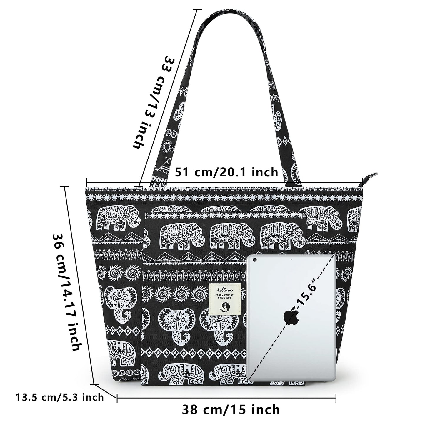 WLLWOO WLLWOO Yoga Bags for Women with Yoga Mats Bags Carrier Carryall Canvas Tote for Pilates Shoulder for Travel Office Beach Workout
