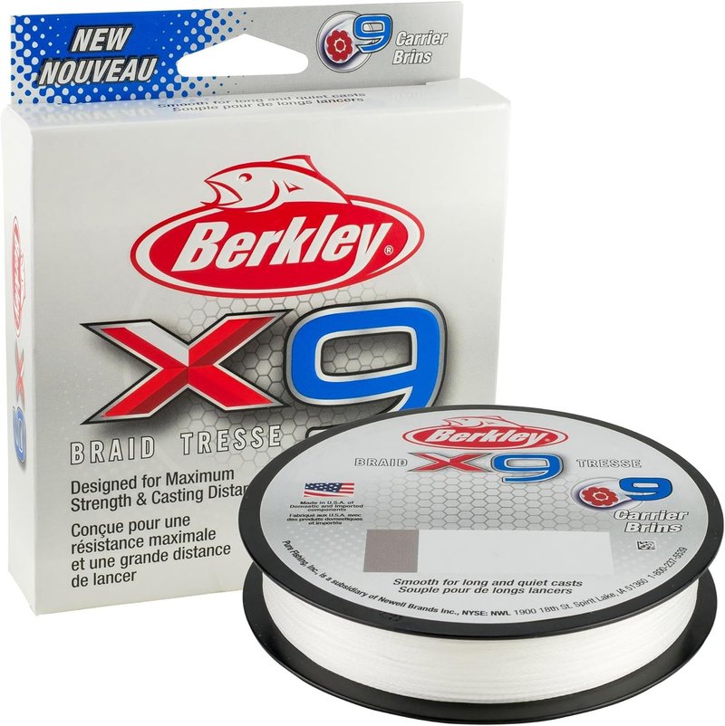 Berkley X9 Braid Fishing Line - Durable, High-Performance Fishing Line | 150 Yards, 30 lb Test