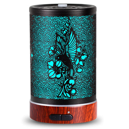 Essential Oils Diffuser,Aromatherapy Diffuser,Birthday for Women Mom Grandma,Metal Cool Mist Humidifier with 7 Colors Lights Waterless Auto Off Air Diffusers (Dragonfly)