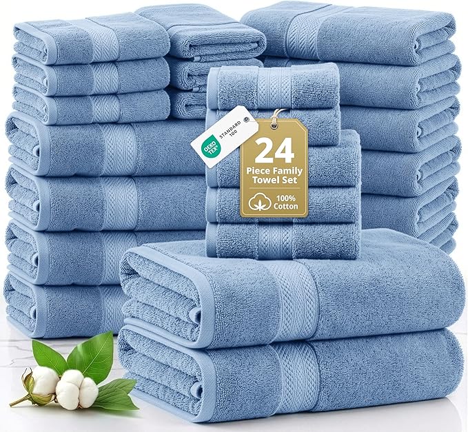 Lane Linen Bath Towel Set
