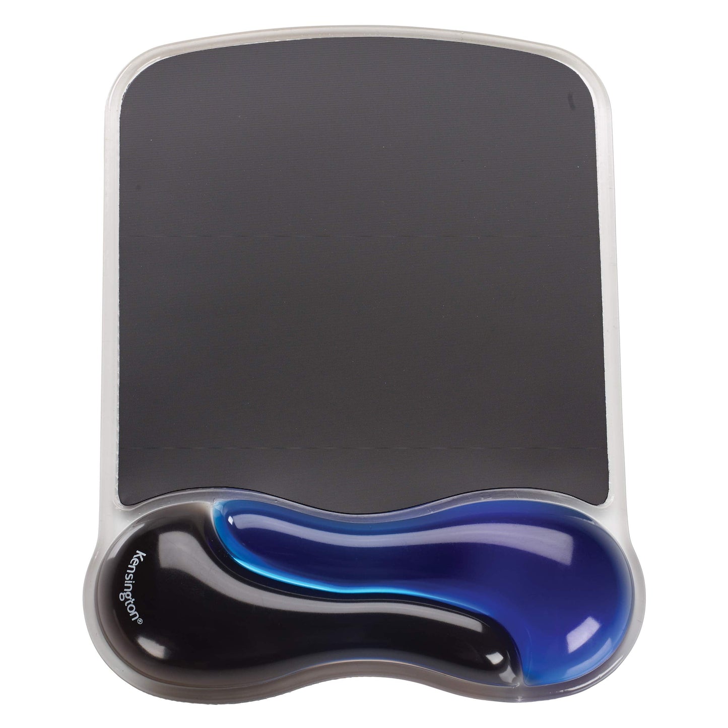 Kensington Duo Gel Mouse Pad with Wrist Rest, Ergonomic Wrist Support for Pain Relief, Comfortable Non-Skid Gel Pad for Computer, Laptop, Office & Home 9.6" x 7.6", Blue K62401AM