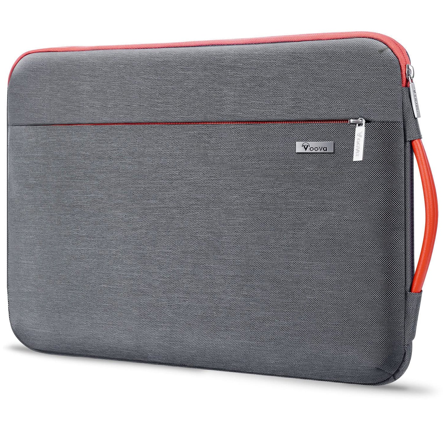 Voova Laptop Sleeve Case 15.6 16 Inch with Handle, 360° Protective Waterproof Slim Computer Bag Cover Compatible with MacBook Pro M2/M3/M4 16, HP Acer Lenovo Yoga ThinkPad Asus Laptop, Grey