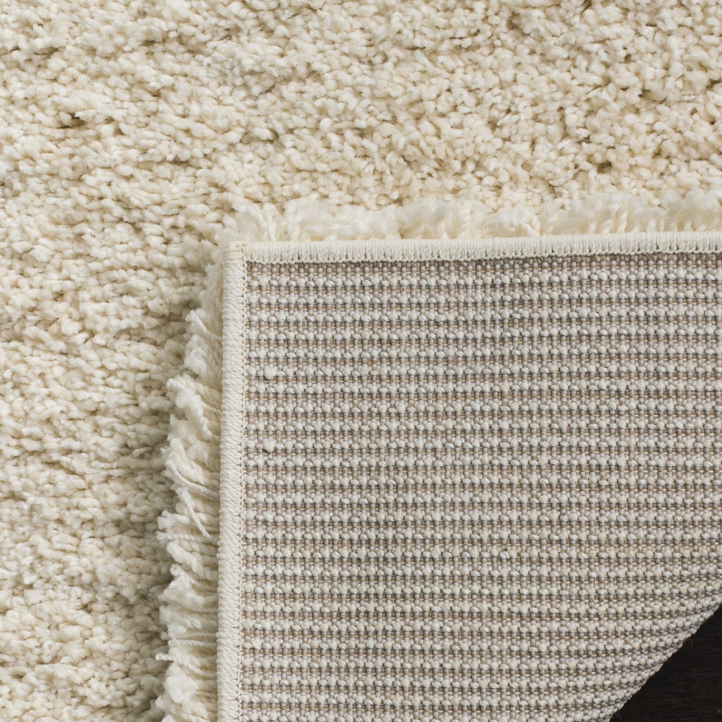 SAFAVIEH Area Rug 4x6 - California Shag Collection - Ivory, Non-Shedding & Easy to Clean, Ultra Plush Thick Pile, Ideal for Living Room, Bedroom, Dining Space (SG151-1212)