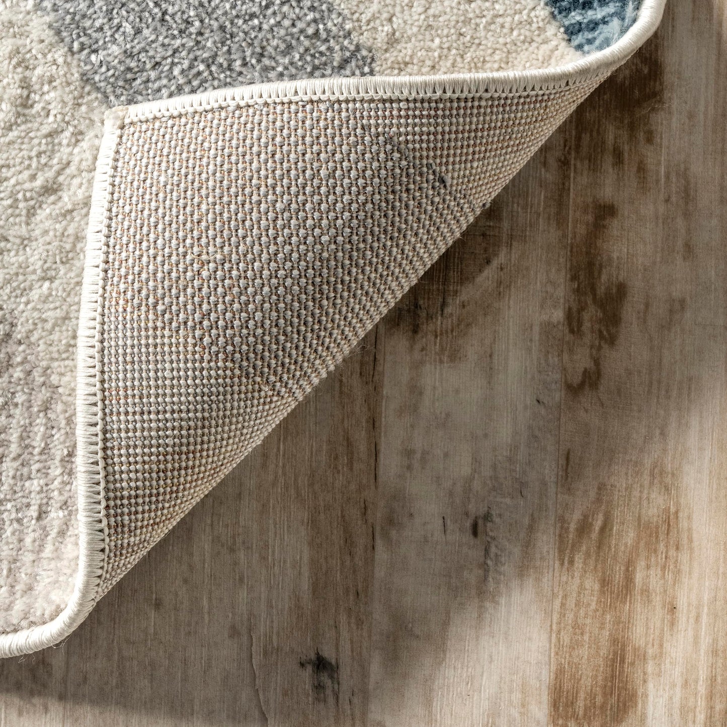 Nuloom Neveah Beige/Ivory, 6'7" x 9', Contemporary, Chevron, Soft and Cozy, High Traffic, Stain Resistant, Easy Clean, Durable Area Rug for Bedroom, Living Room, Dining Space, Den, Foyer, Entryway