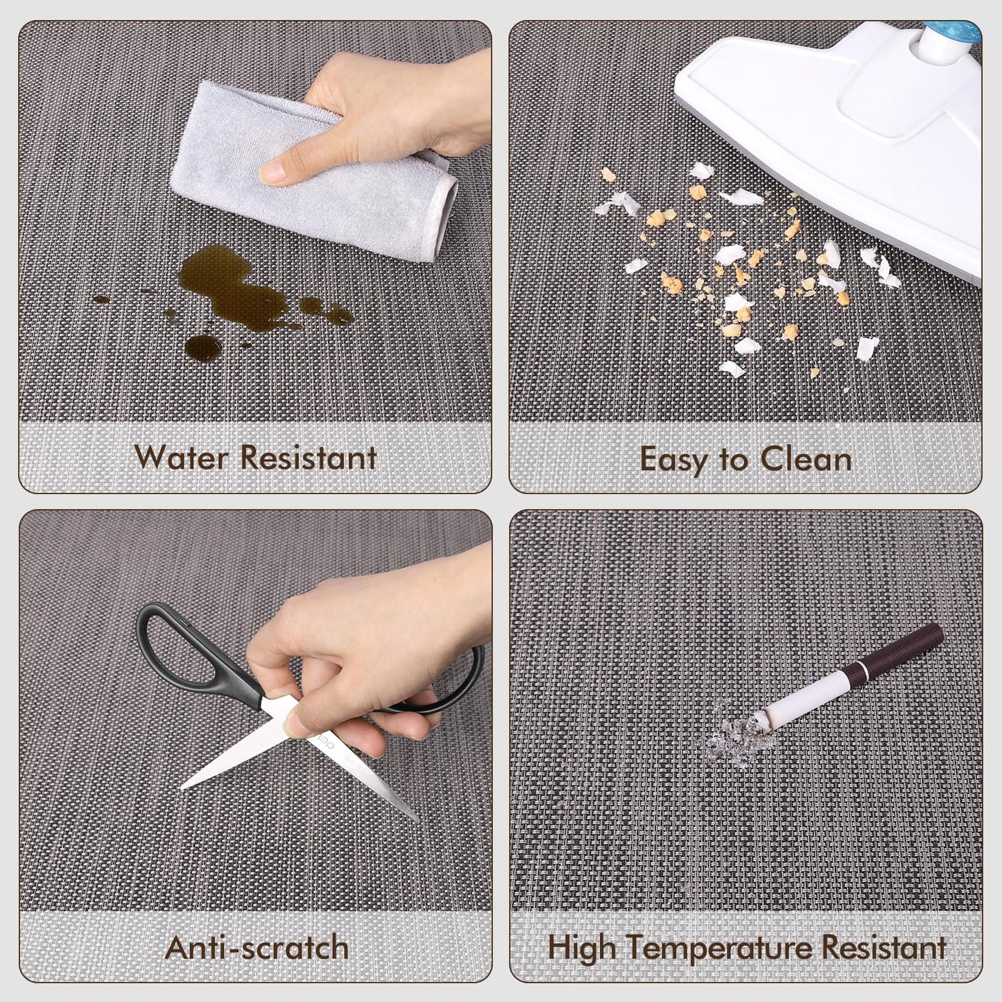 Blvornl Office Chair Mat for Hardwood Floor, 36" x 48" Desk Computer Chair Mat for Hard Wood and Tile Floor, Large Anti-Slip Hard Floor Protector Rolling Chair Mat, PVC Mat Desk Rug for Office Home