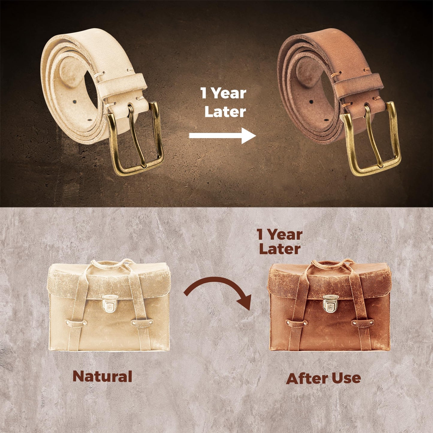 ELW Leather Strap, 13-15 Oz, 1.5 inch Wide x 50", Cowhide Veg Tan Leather Belt Blank, Leather Strips, Tooling Leather, Tan Straps for Crafts, Belt Making & Crafting Blank Hide