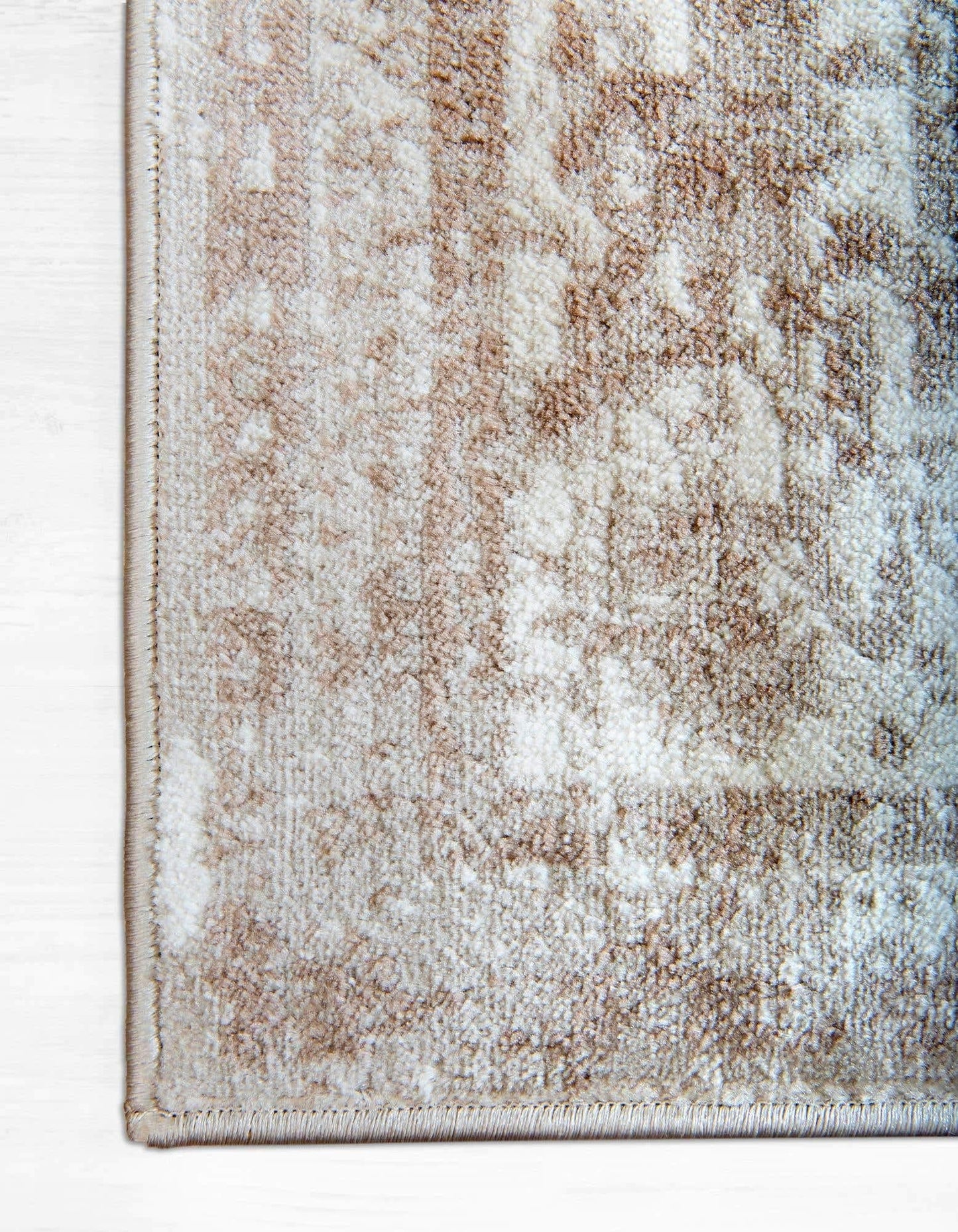 Unique Loom Sofia Collection Area Rug - Salle Garnier (5' 3" Square, Beige/ Ivory)