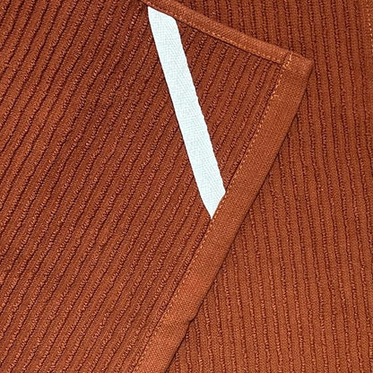 Kitchen Hand Towels: Maroon Rust 100% Cotton Cloth Soft Cleaning Drying Dished
