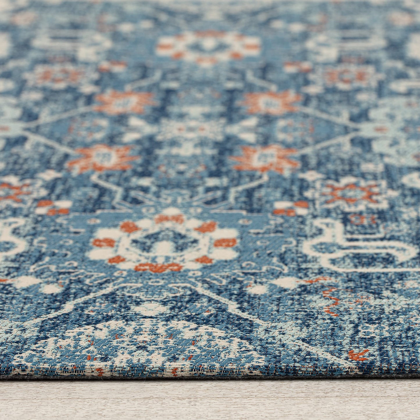 Anji Mountain Rug'd Office Chair Mat for Carpet & Hardwood Floor - Jacquard Woven, Anti-Slip Backing, Low Pile, Floor Protector Desk Chair Mat, Office Rugs for Rolling Chairs (Alta - 36" x 48")