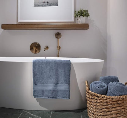 Fabdreams 100% Organic Cotton Bath Sheet Set of 2 700 GSM Oversized Towels