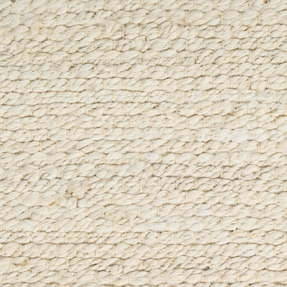 Nourison Home Natural Jute Ivory 5' x 7' Area Rug - Easy Clean, Non Shedding, Bed Room, Living Room, Dining Room, Kitchen (5' x 7')
