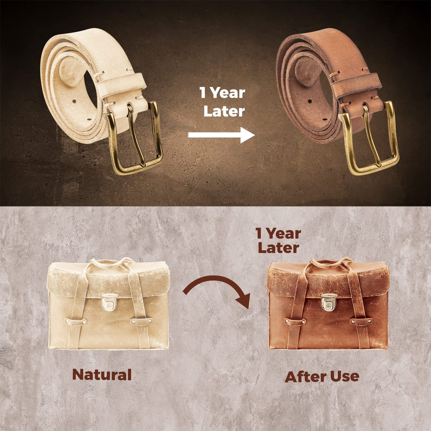 European Leather Works 11-12 oz. (4-4.8mm) Vegetable Tanned Leather Belt Blanks/Straps Size: 1/2"x50" (1.3x127cm) Full Grain Cowhide Tooling, Crafting, Knife Sheath, Furniture