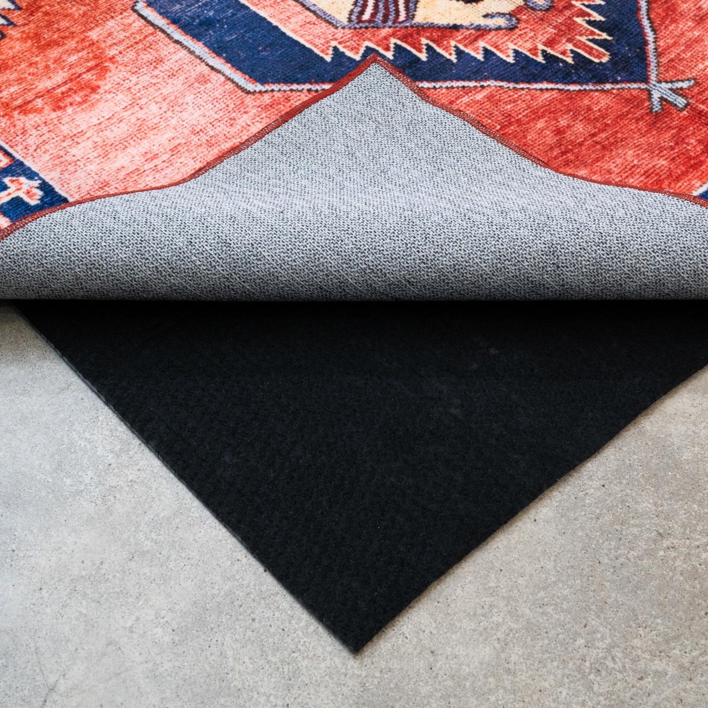 Hold-a-Rug Plush 10' x 14' Nonskid, Nonslip Rug Pad, Reversible Gripper, ¼ Thick, Safe for All Floors and Carpet, Keep Area Rugs Secure