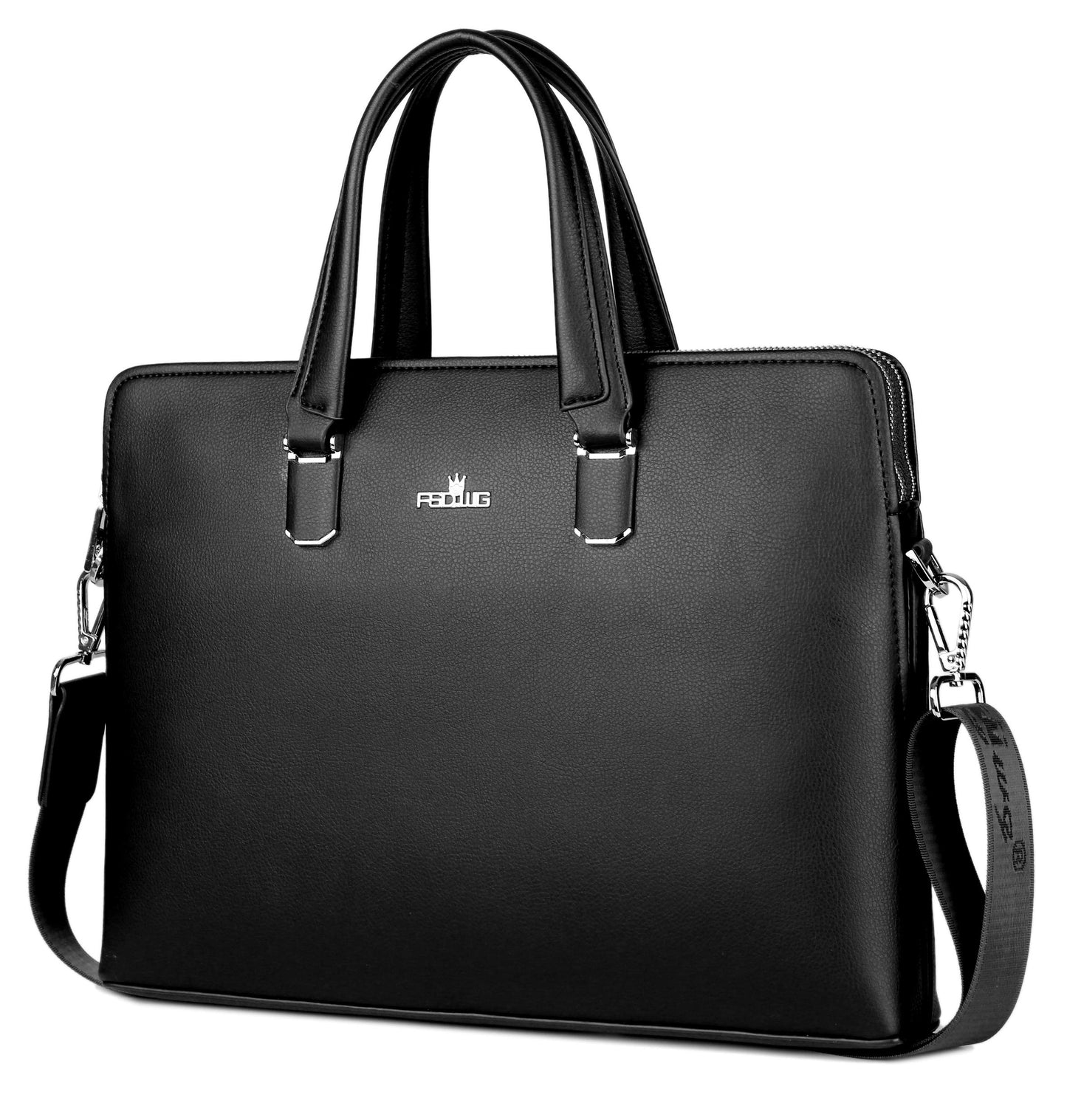 FSD.WG]Business Bag Leather Briefcase Shoulder Laptop Business Bag for Men