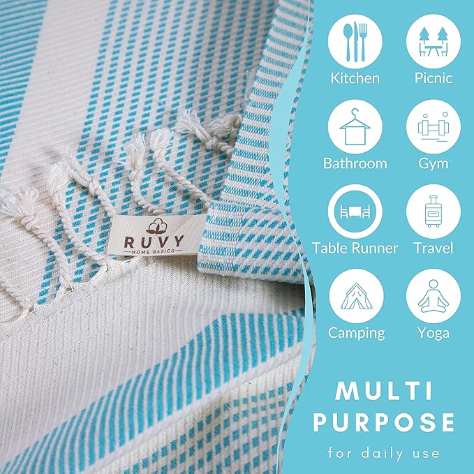 Ruvy Home Basics Turkish Hand Towels
