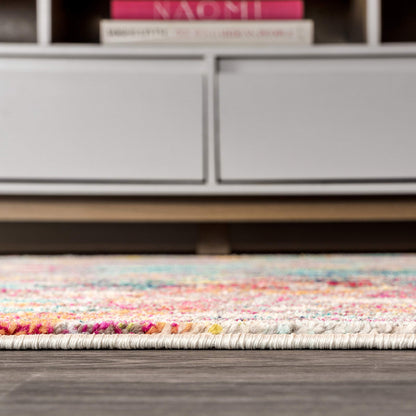 JONATHAN Y Modern Abstract Multi/Yellow Indoor Area Rug, 3x5, Contemporary POP, Transitional, Easy-Cleaning for Living Room, Bedroom, Kitchen, Pet Friendly, Non-Shedding (CTP108A-3)
