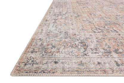Loloi Skye Collection SKY-01 Blush/Grey 9'-0" x 12'-0" Area Rug