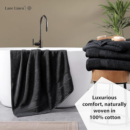 LANE LINEN Bath Towels 4 Pack