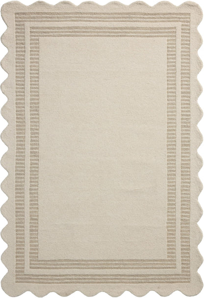 Loloi Chris Loves Julia Scottie Collection SCO-01 Ivory/Grey 2'-3" x 3'-9", .87" Pile Height, Runner Rug