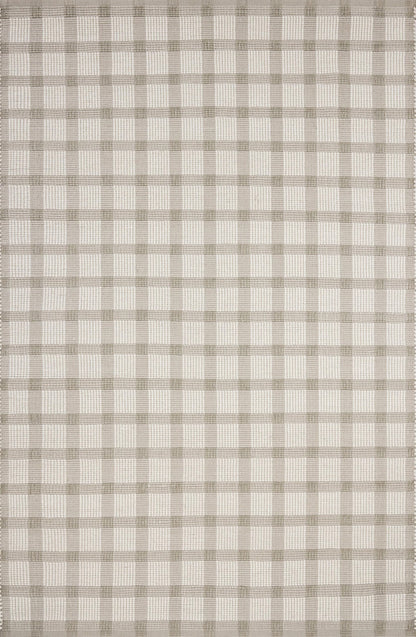 Loloi Magnolia Home by Joanna Gaines Ryder Collection RYD-02 Stone/Ivory 5'-0" x 7'-6" Area Rug