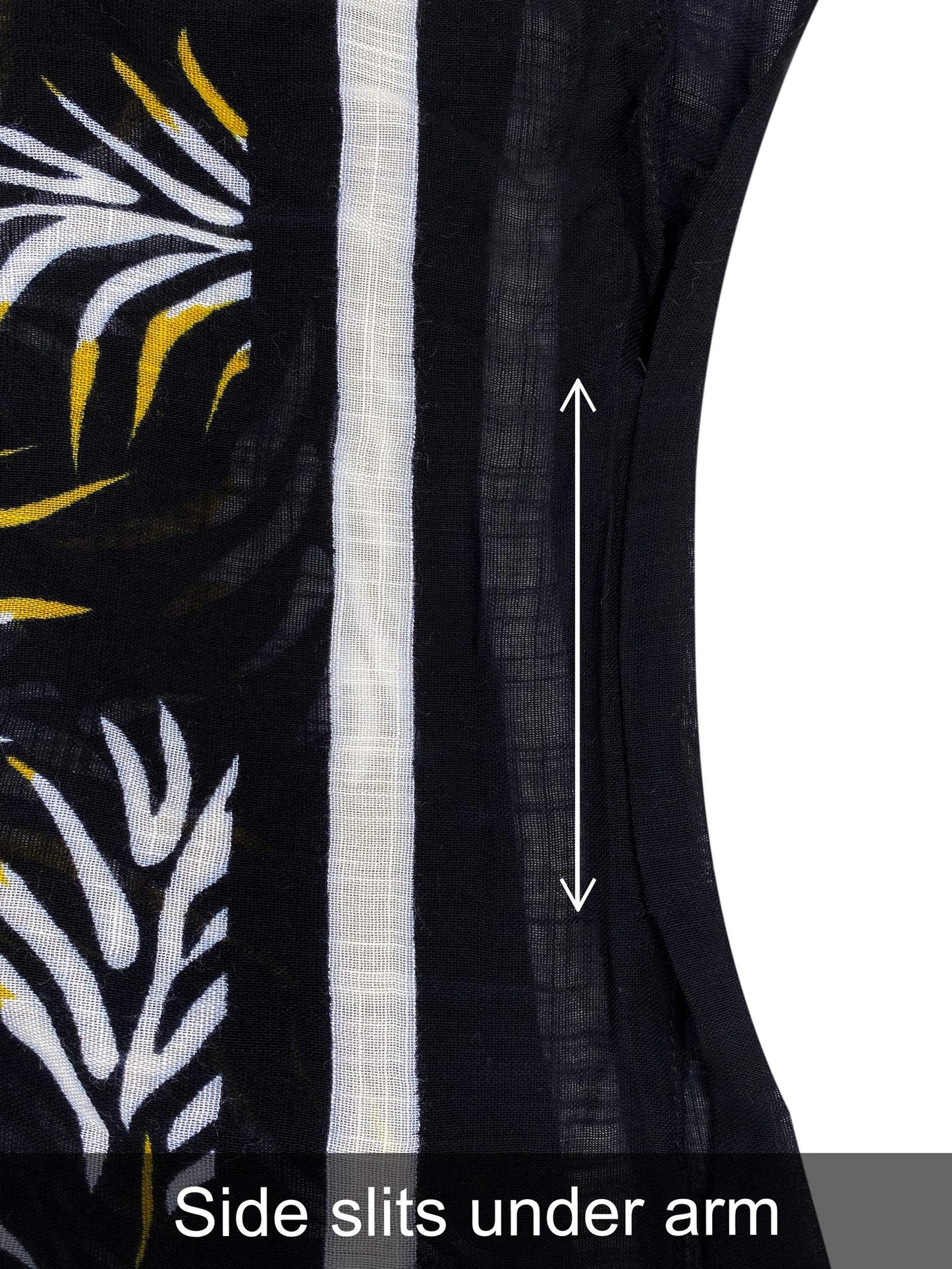 Moss Rose Women's Beach Cover up Swimsuit Kimono Cardigan with Bohemian Floral Print