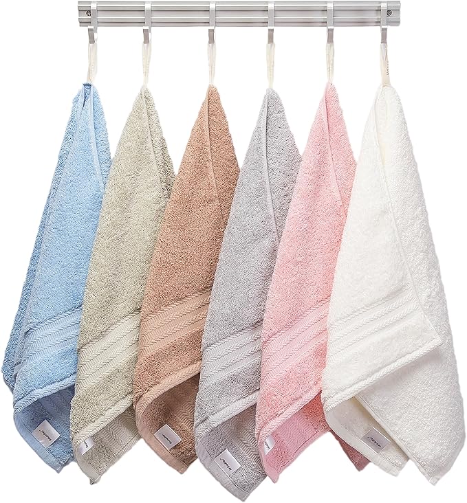 Ultra Thick, Soft & Absorbent Cotton Hand Towels