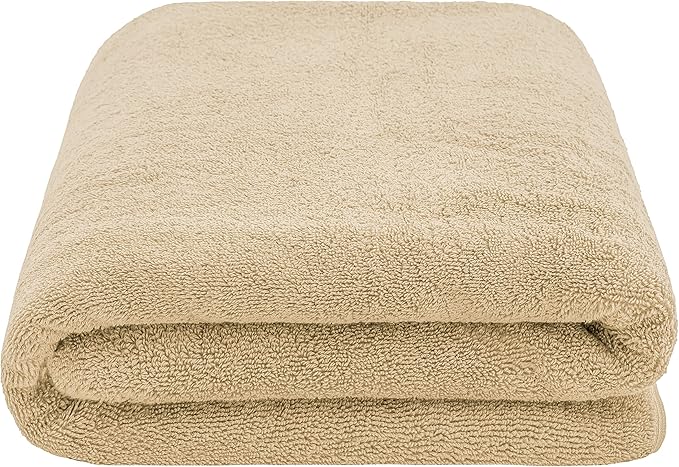 American Soft Linen 100% Cotton 600 GSM Turkish 40x80 Oversized Bath Towel Sheet