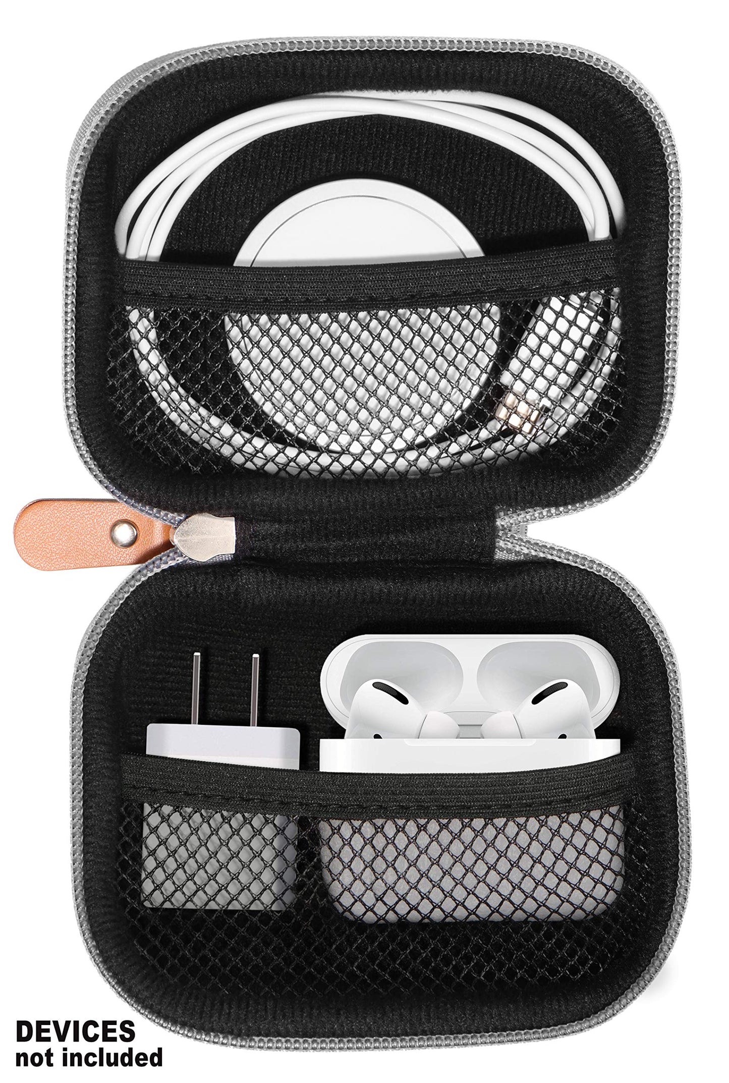 CaseSack All-in-One Case for iPhone MagSafe Charger & Battery Pack, Storage for Accessories/Power Adapter/Charge Cable/Docks, Compatible with AirPods 4/ Pro 3/2/ 1
