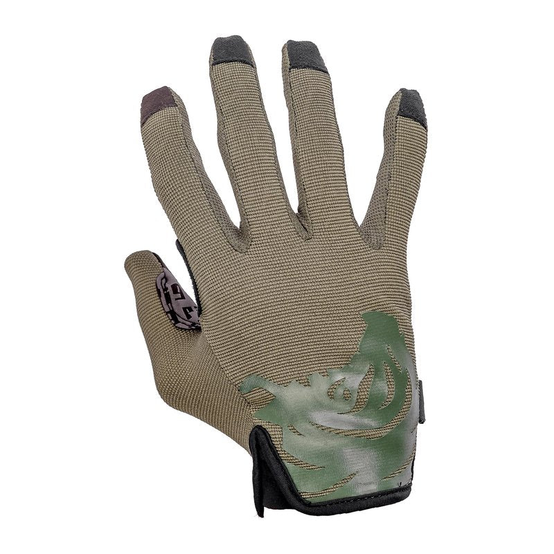 PIG FDT Delta Utility Gloves, Touchscreen Compatible, High Dexterity for Shooting Sports, 1 Pair, Ranger Green, Small