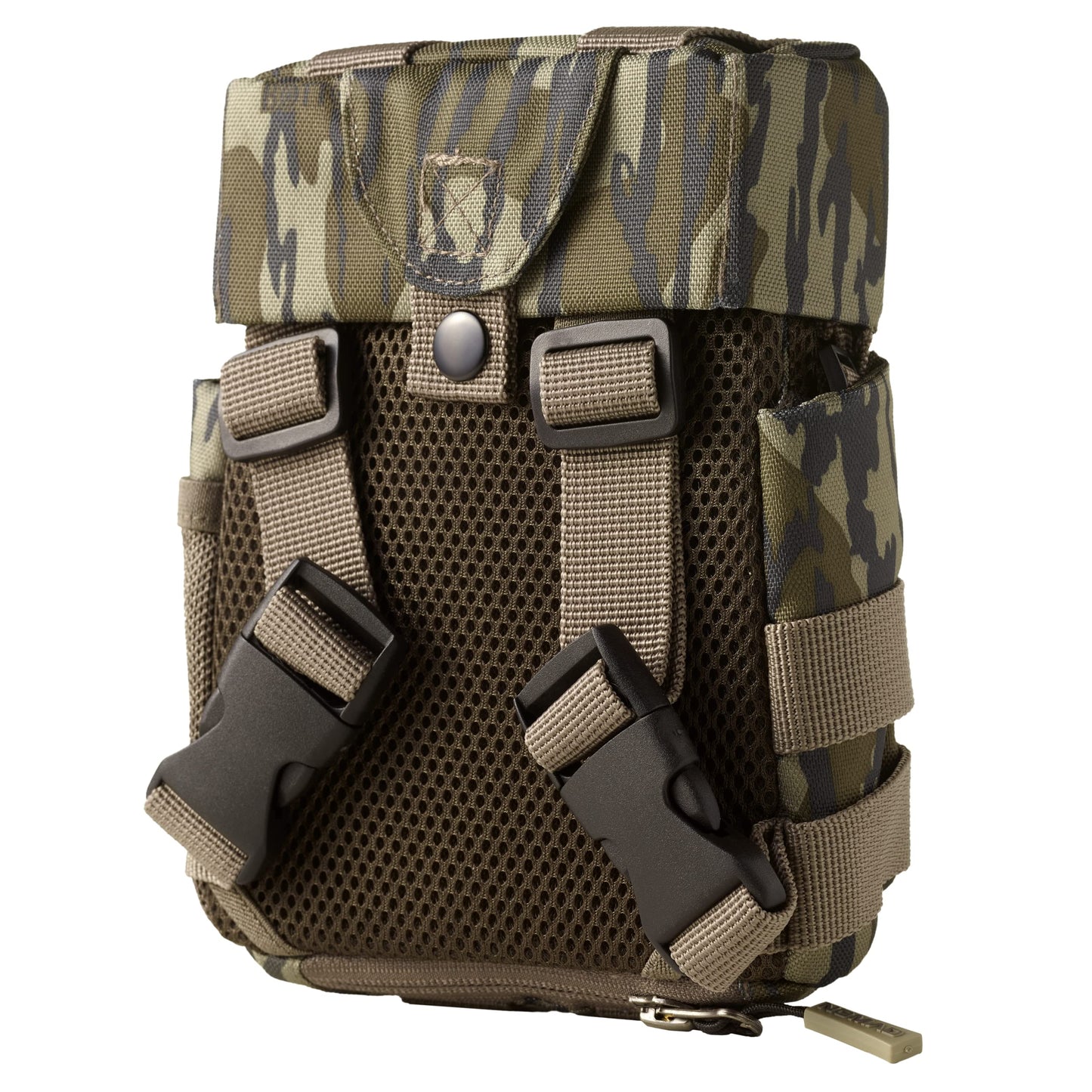 Nomad mens Nomad Harness, Adjustable Storage With Magnetic Flap Closure Binocular Harness, Mossy Oak Bottomland, One Size US