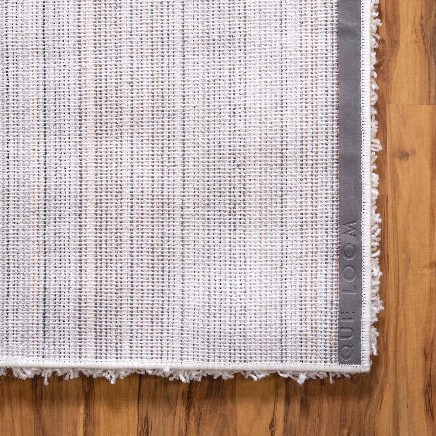 Unique Loom Solid Shag Collection Area Rug (10' x 13' 11" Rectangle, Snow White)