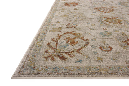 Loloi Magnolia Home by Joanna Gaines Mona Collection MOA-02 Oatmeal/Multi 2'-6" x 4'-0" Accent Rug