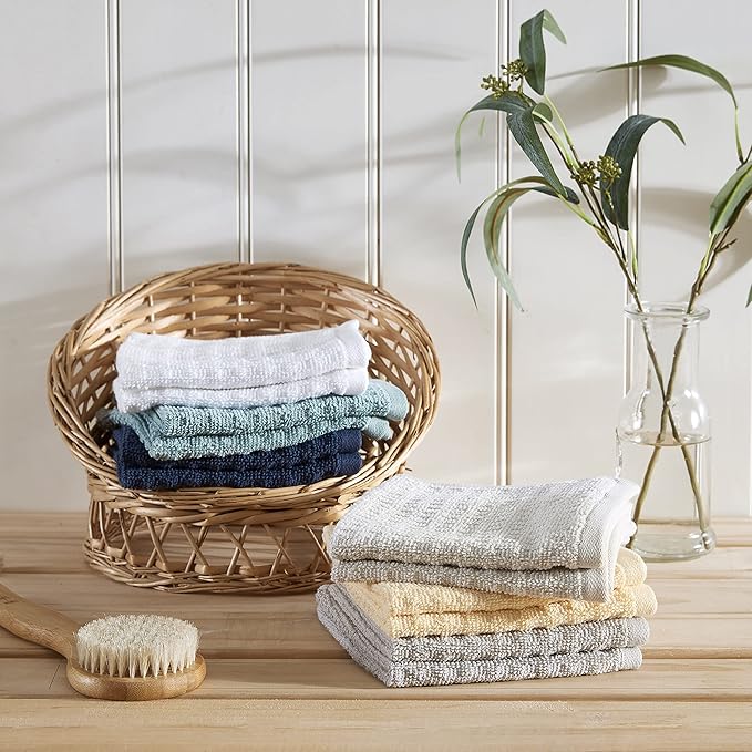 Tommy Bahama - Washcloths, Soft & Absorbent Cotton Towels, Low Linting & Fade