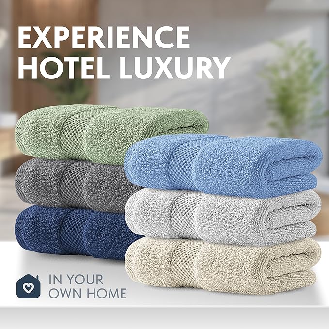 White Classic Luxury Multicolor Hand Towels