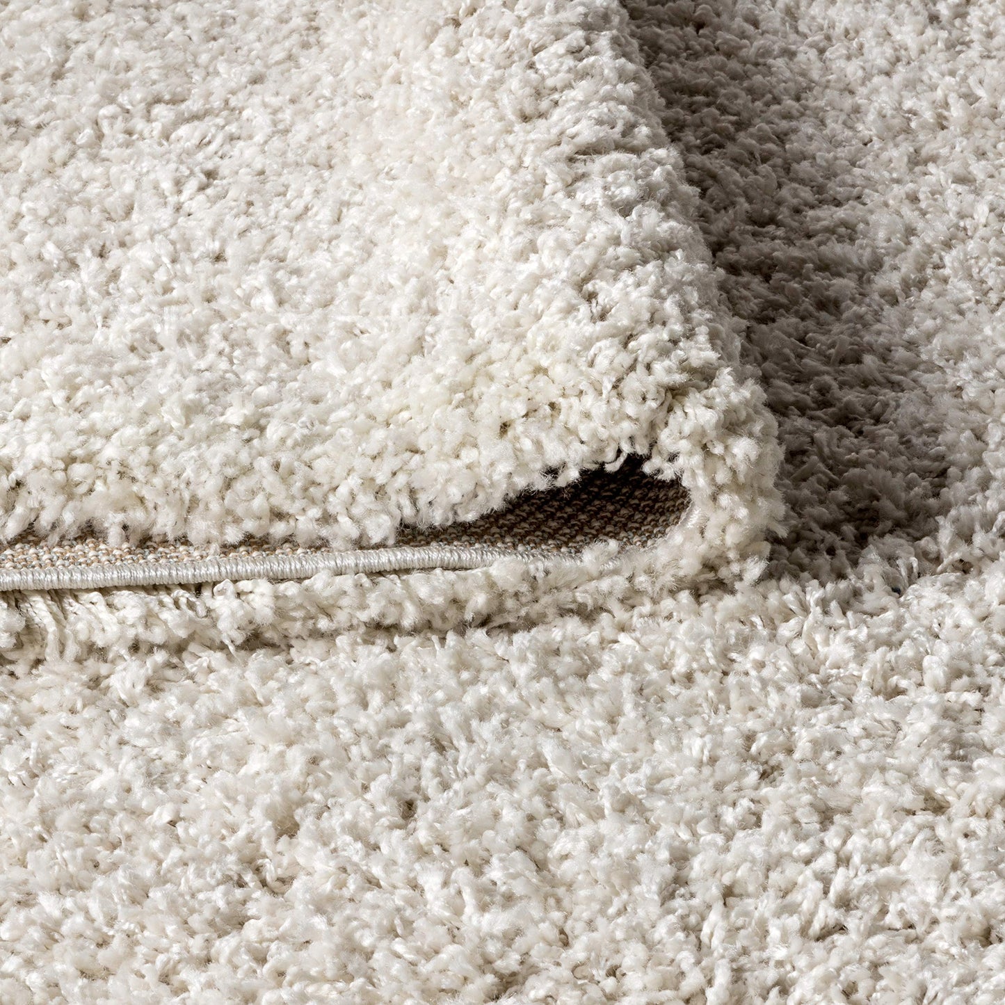 JONATHAN Y Mercer Shag Plush Tassel Cream Indoor Area Rug, 8x10, Contemporary, Modern, Easy-Cleaning for Living Room, Bedroom, Kitchen, Pet Friendly, Non-Shedding (MCR100D-8)