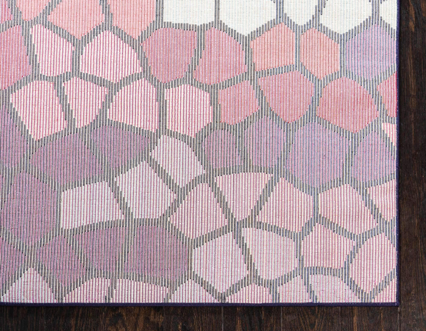 Unique Loom Estrella Collection Geometric, Abstract, Colorful, Modern, Mosaic Area Rug (9' 0 x 12' 0 Rectangular, Multi/Blue)
