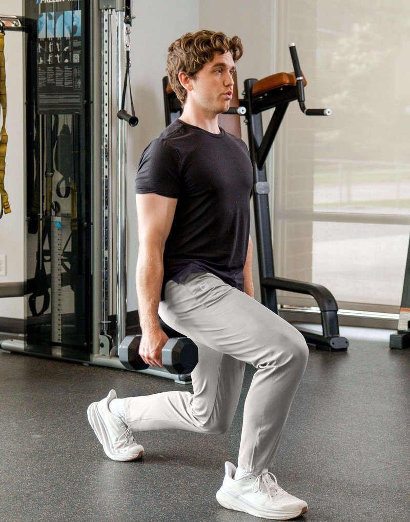 G Gradual Men's Sweatpants with Pockets Lightweight Workout Athletic Track Pants Stretch Gym Running Jogging Joggers for Men(Light Grey,L)