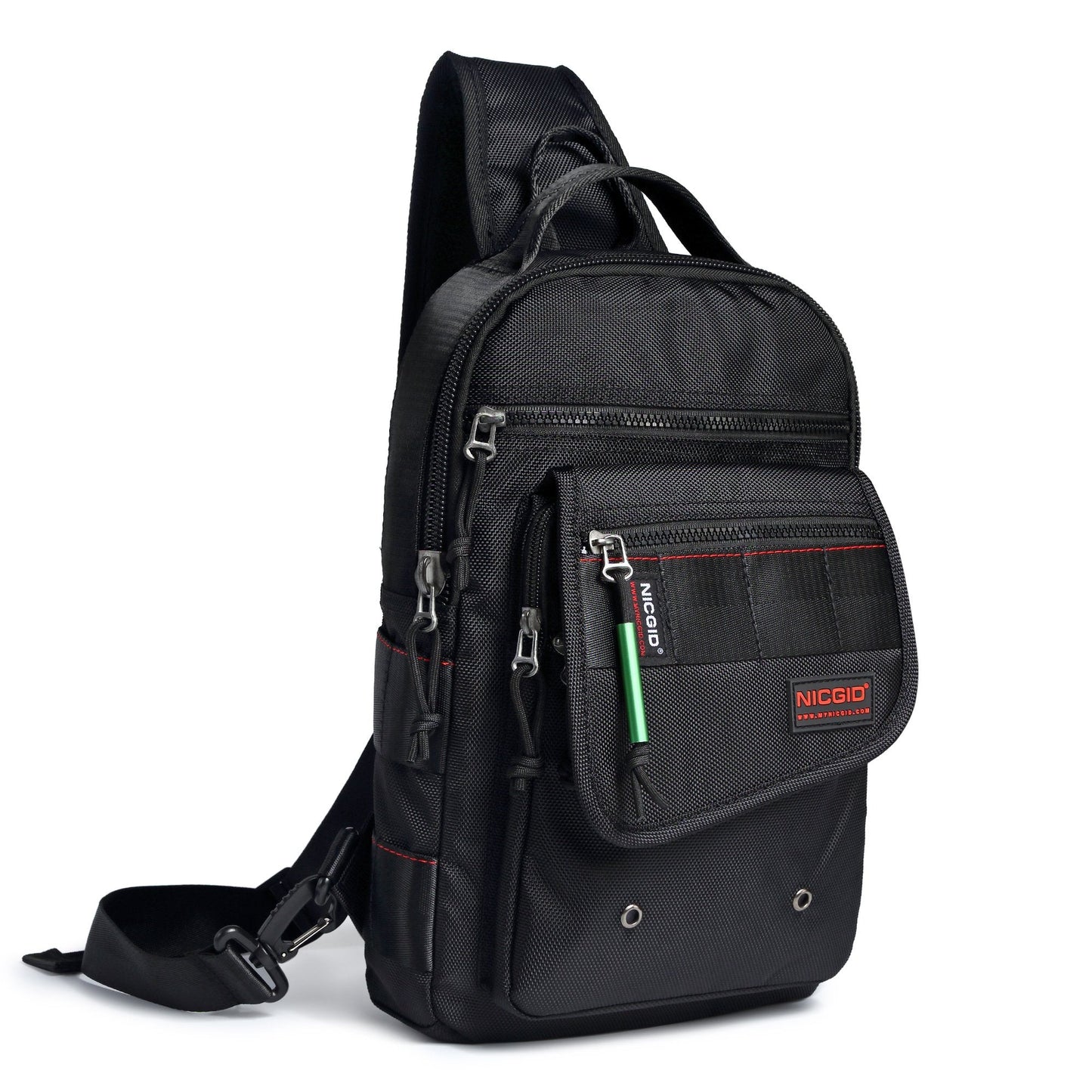 Sling Bags, Chest Shoulder Backpacks Crossbody Purse Outdoor Chest Bag Travel Backpack for Men Women Hiking Camping Cycling