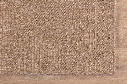 Washable Easy Jute Rug 5x7, Indoor Outdoor Rugs Natural Color Farmhouse Area Rugs for Living Room, Kitchen, High Traffic Area, Easy to Clean Solid Boho Woven Design Outside Carpet (5 X 7 Natural)