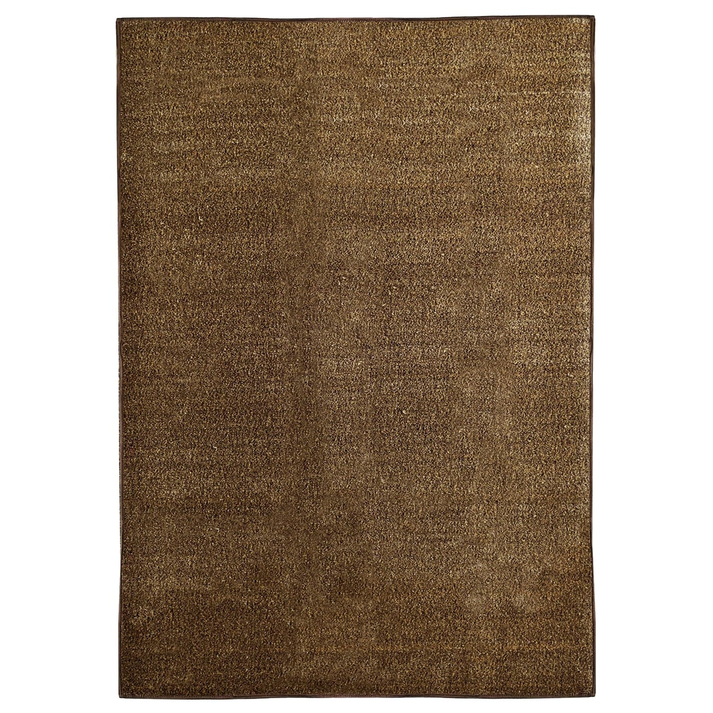 iCustomRug Synthetic Grass Rug – 12 x 15ft Brown Tan Turf Carpet for Patios, Yards, Boats, Camping – Indoor/Outdoor Use