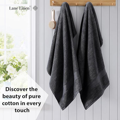 LANE LINEN Bath Towels 4 Pack
