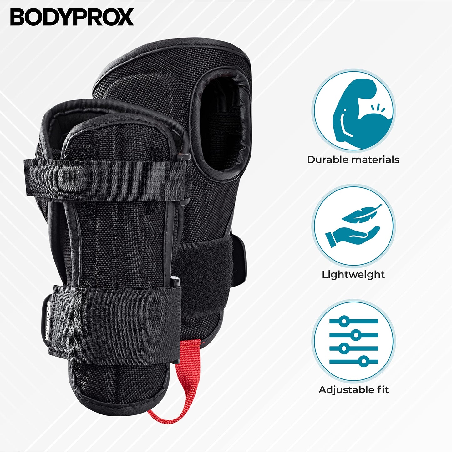 BODYPROX Impact Wrist Guards for Snowboard 1 Pair (S)