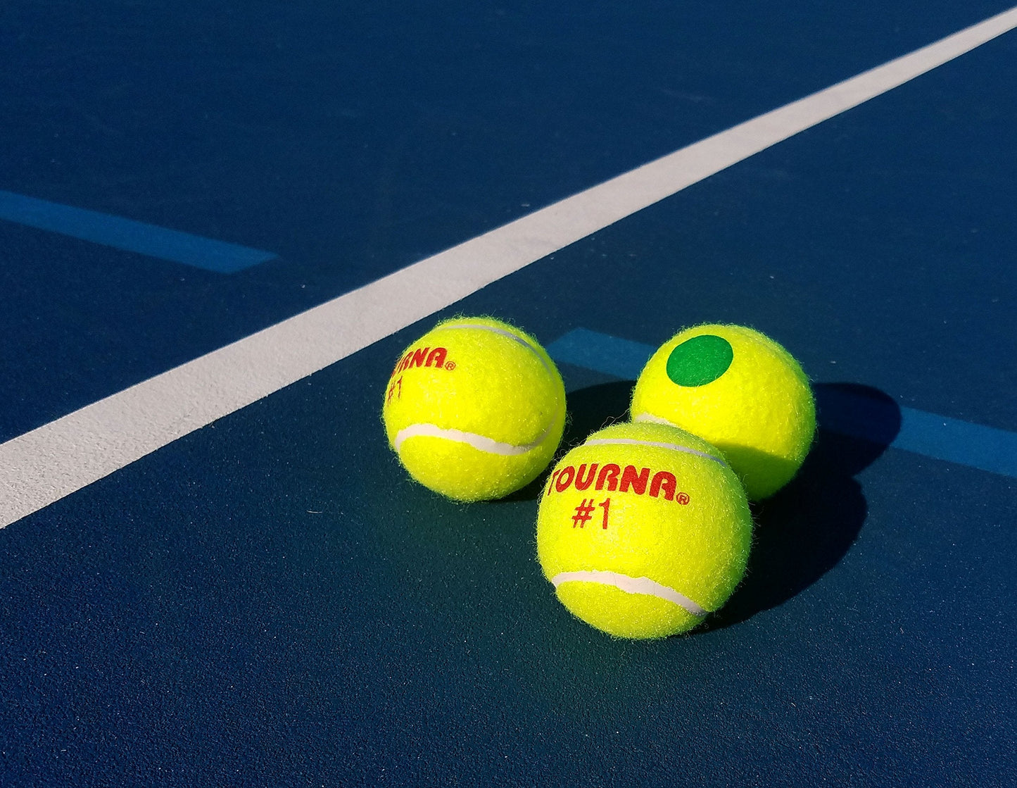 Tourna Green Dot Low Compression Tennis Balls