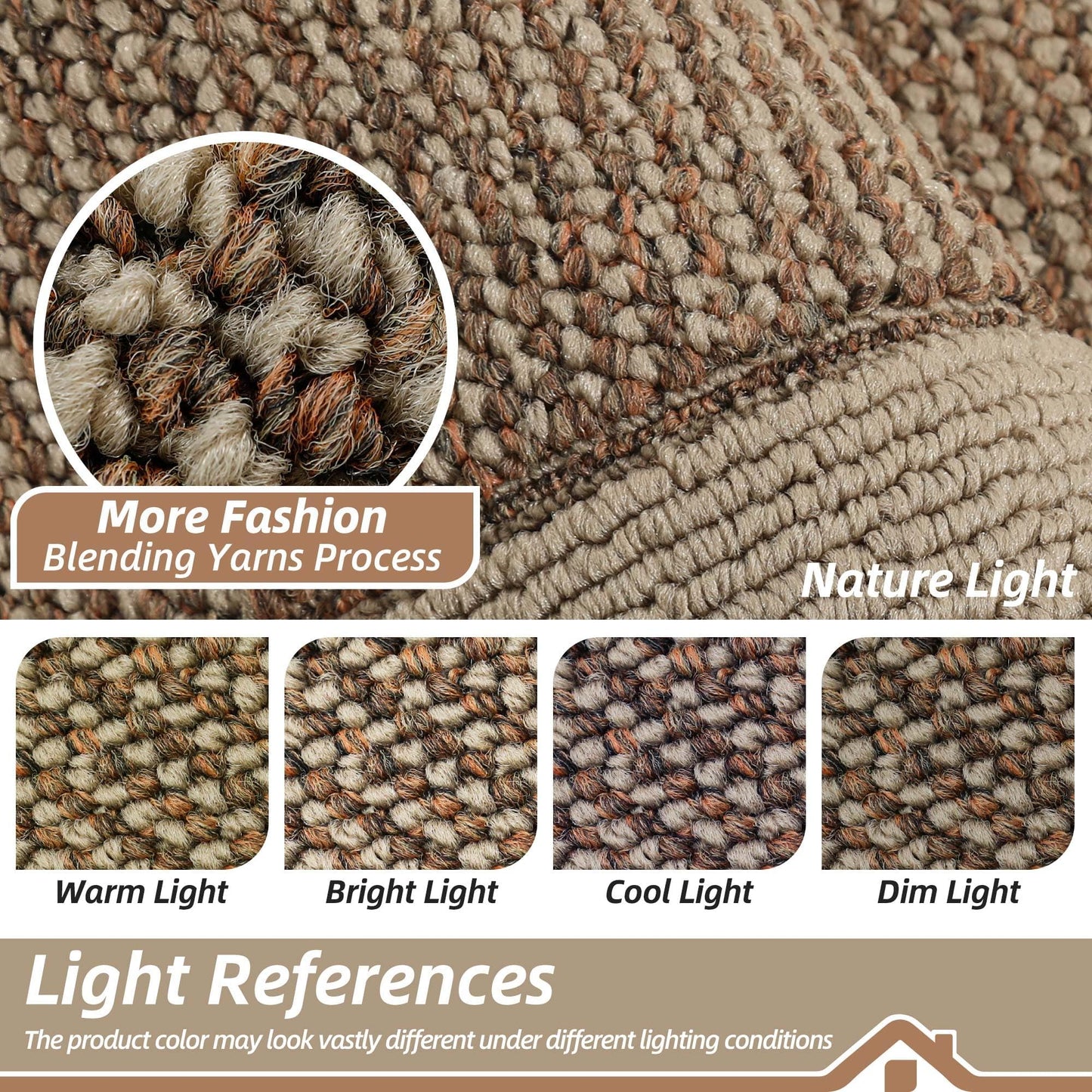 BEQHAUSE Indoor Door Mat 32" x 48", Dirt Trapper Door Mats Non-Slip Entryway Rugs Washable, Trap Dirt Absorbent Welcome Mat, Low Profile Floor Mats for Front Back Door and Entryway, Taupe