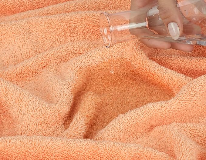 American Soft Linen Luxury 6 Piece Towel Set, 2 Bath Towels 2 Hand Towel 2