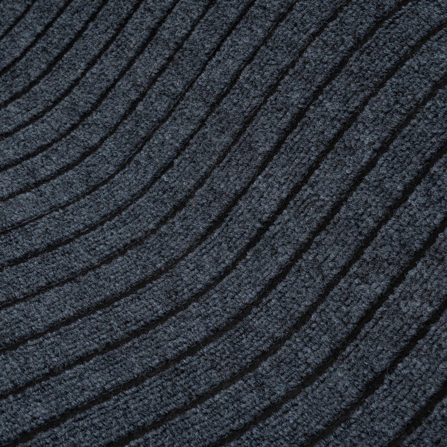 MuChaIOAK 6m/20Fft Non-Slip Carpet, Floor Protector Rug Mat, Stair Hallway Runner Rug Large Size Protective Stair Cover, Indoor Carpet for Bedrooms Living Rooms Balconies Entryways Stairs (Black Grey)