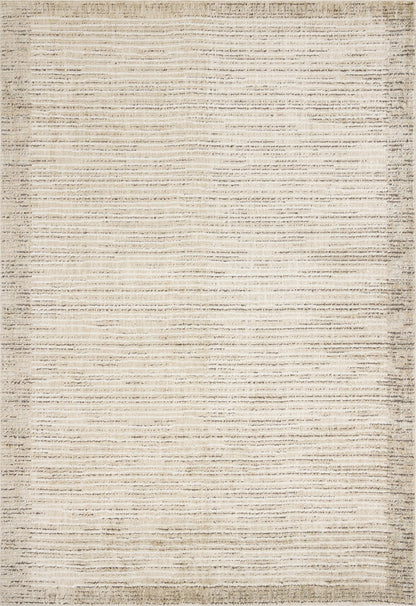 Loloi Jeremiah Brent Bleecker Collection BLE-02 Sand/Charcoal 7'-10" x 10' Area Rug