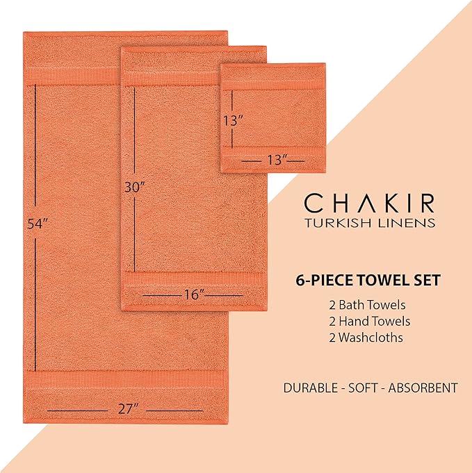Chakir Turkish Linens Luxury Spa and Hotel Quality Premium Turkish Cotton