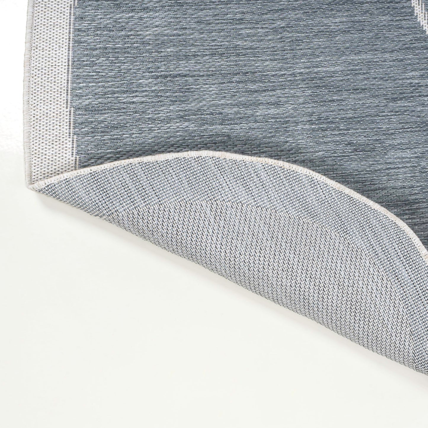 JONATHAN Y Rustic Abstract Indoor Outdoor Runner Rug 2X8 Blue/Cream, Jasper Modern for Backyard, Patio, Porch, Easy-Cleaning, High Traffic, Pet-Friendly, Non-Shedding (SHP101C-28)